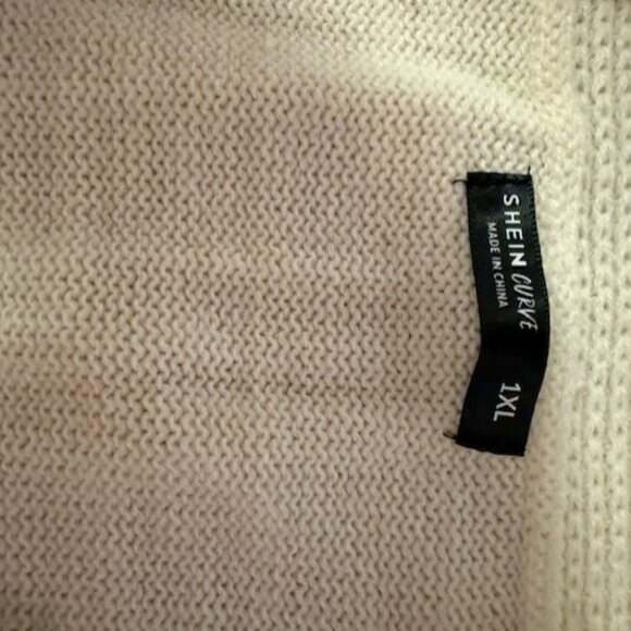 Retro V-Neck embroidered heart sweater cardigan - Picture 15 of 16